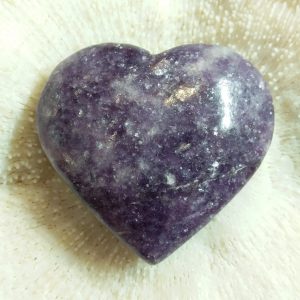 Coeur lépidolite
