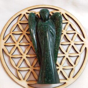 Ange aventurine verte