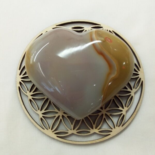 coeur jaspe polychrome