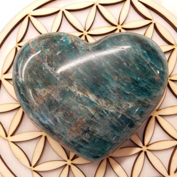 coeur apatite bleue