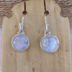 Boucles d’oreilles pierre de lune