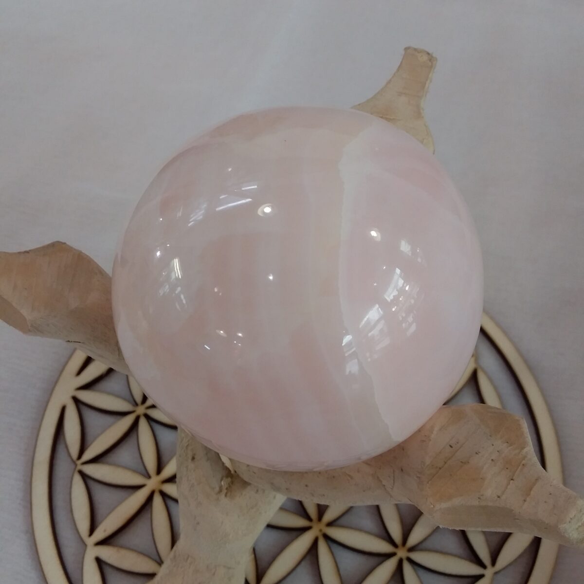 sphère manganocalcite