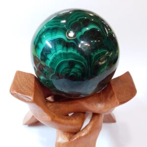 Sphère malachite