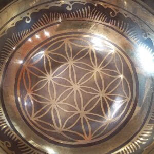 Bol tibétain fleur de vie