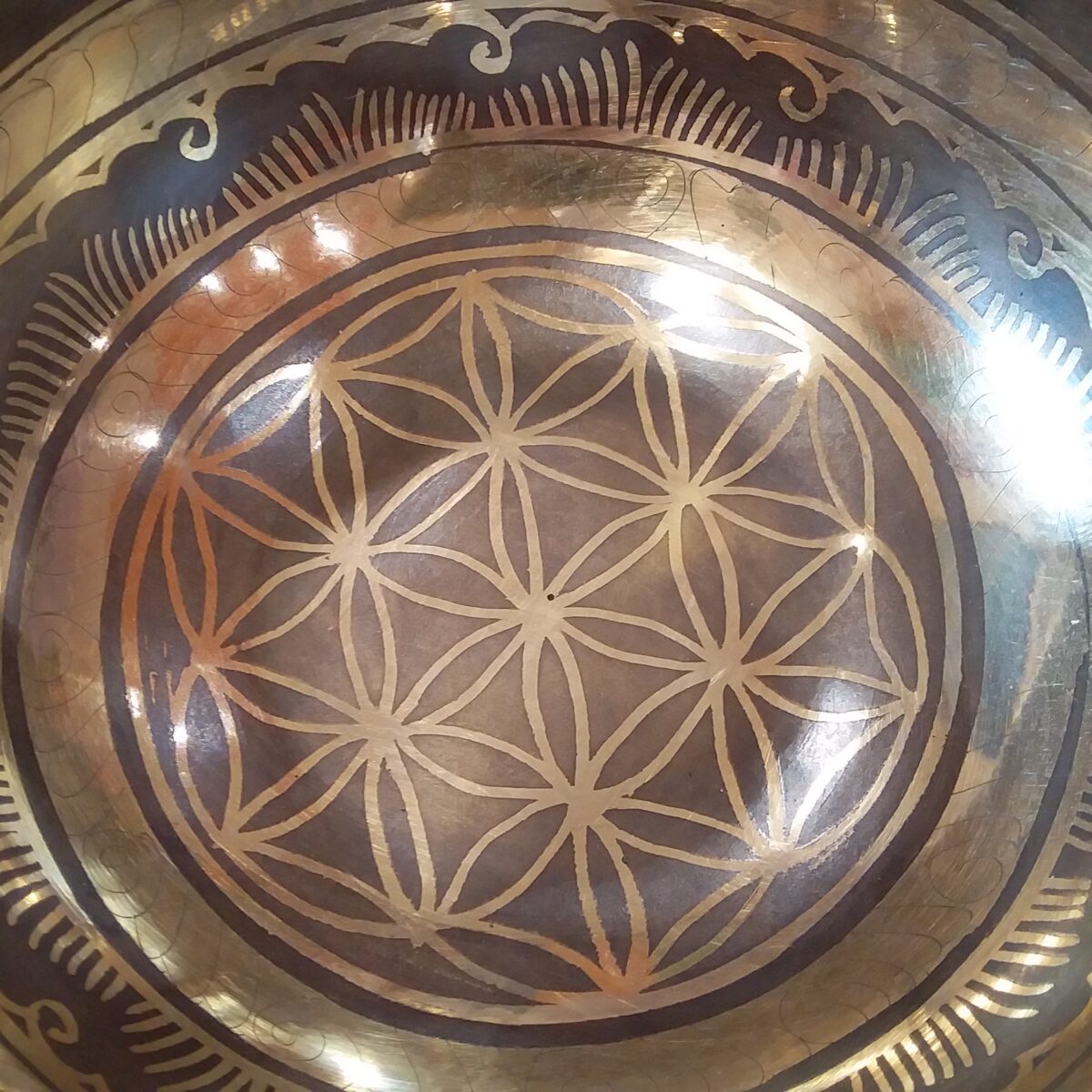 Bol tibétain fleur de vie – Image 2