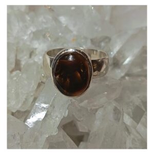 Bague agate de feu