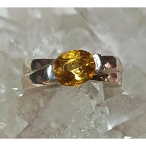 Bague citrine