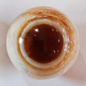 sphère cornaline avec cristal