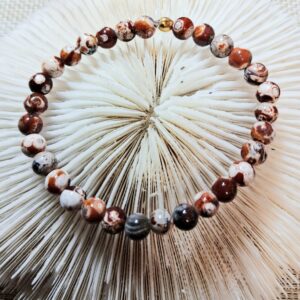 Bracelet agate mexicaine