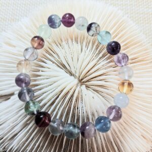 Bracelet fluorite 8 mn